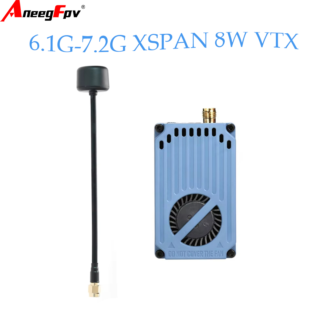 Drone Rc Controller And Receiver - RUSHFPV 6.1‑7.2G 8W X61728 VTX Videoübertragungsmodul