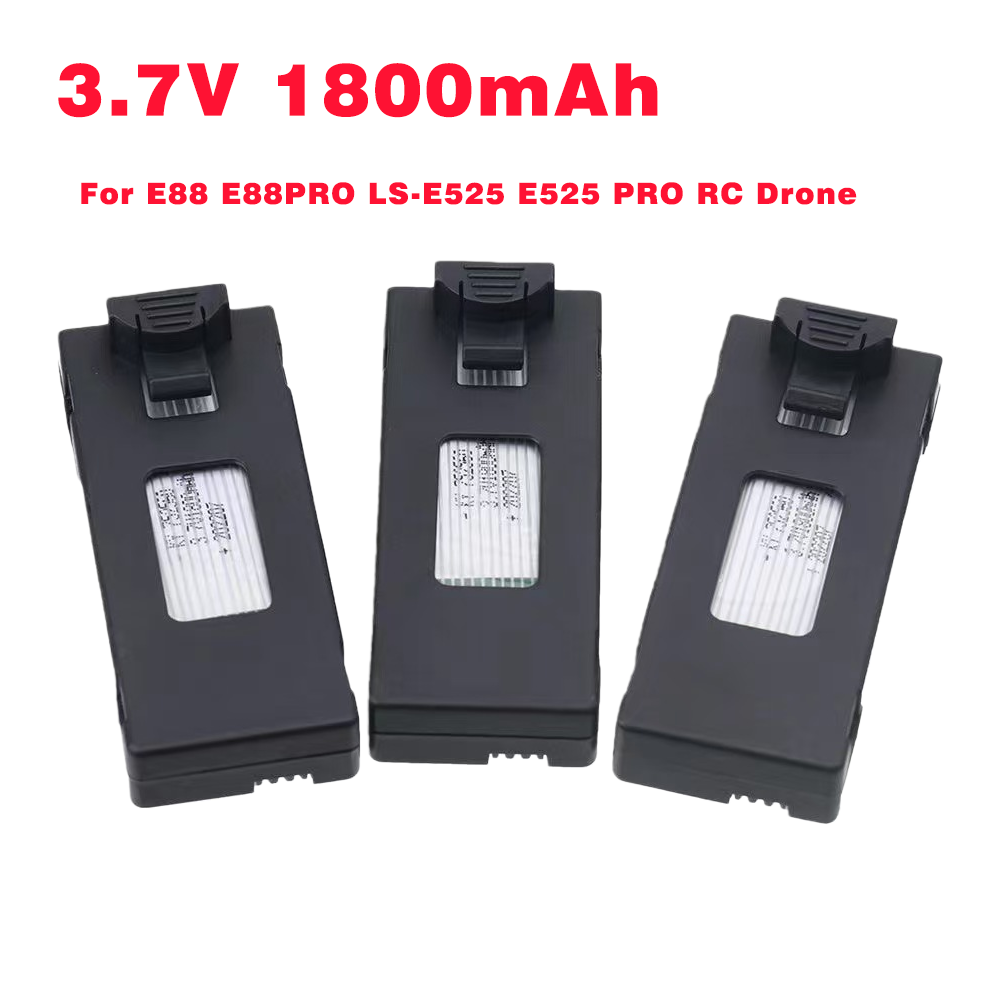Drone Rc E88 Pro - 3,7V 1800mAh RC-Drohnen-Akku Zubehör für E88