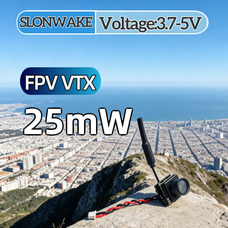 Drone Rc Controller And Receiver - SLONWAKE FPV 25mW Leistungssimulations-VTX Integrierter Sender