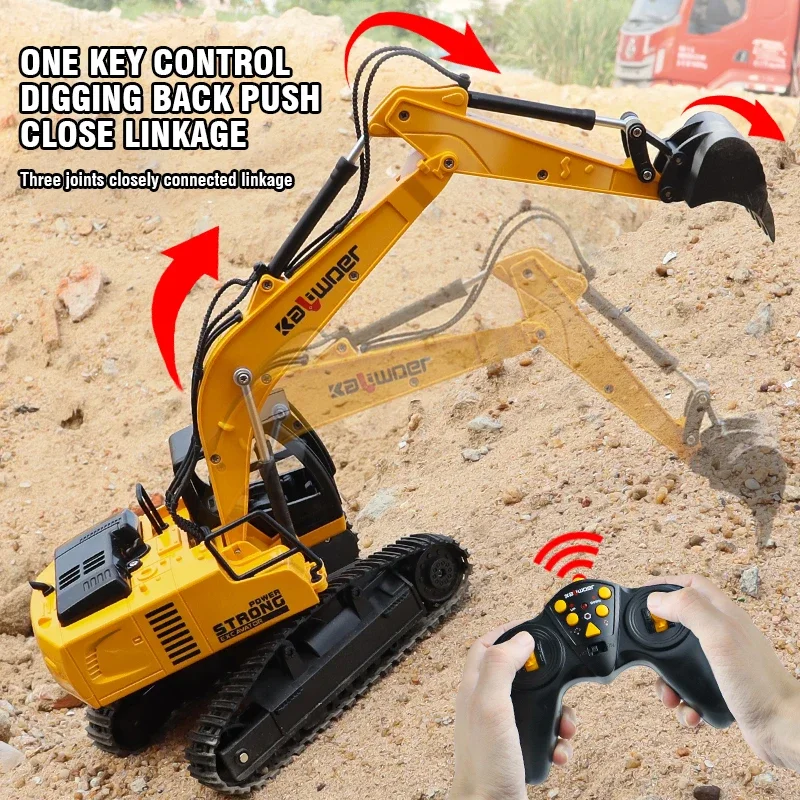Drone Vera Rc - Huina Rc Bagger 1/24 9Ch Fernbedienung