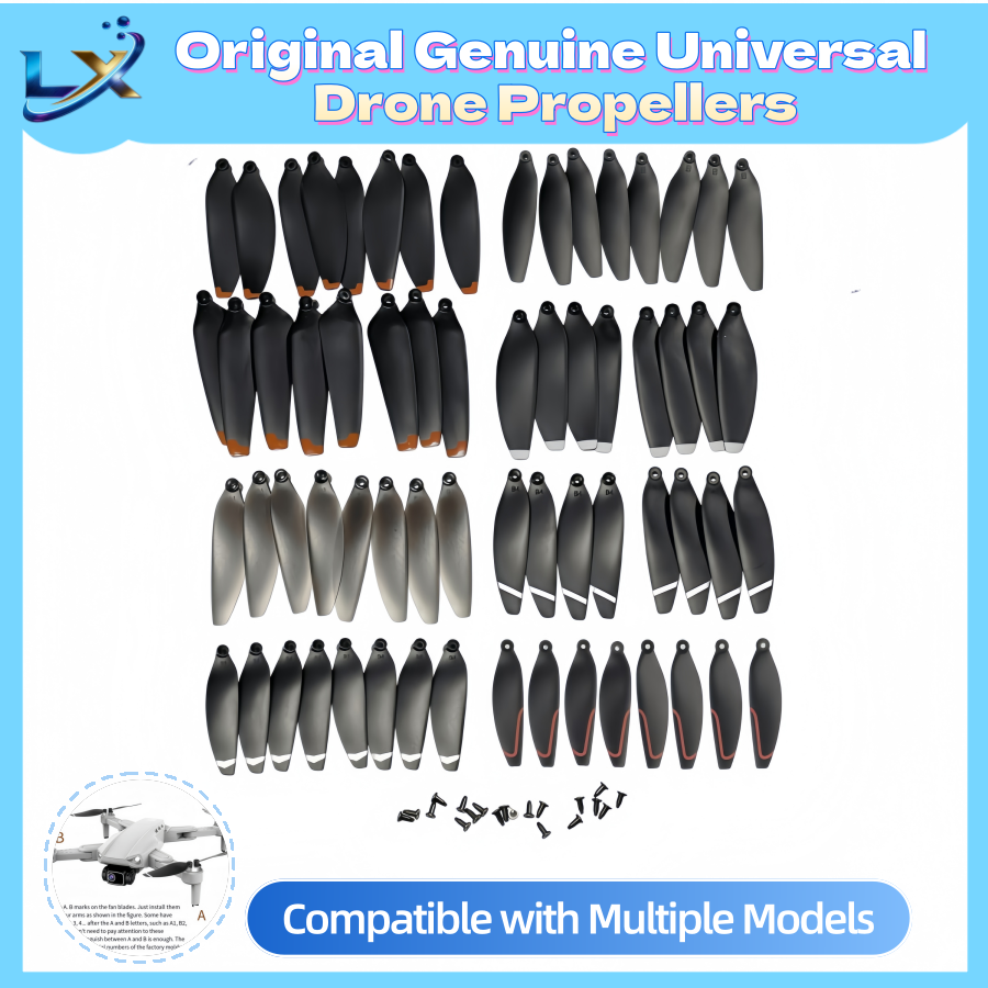 Drone Rc Accessories - 2 SET 16 STÜCK Original Universal-Drohnenblätter,