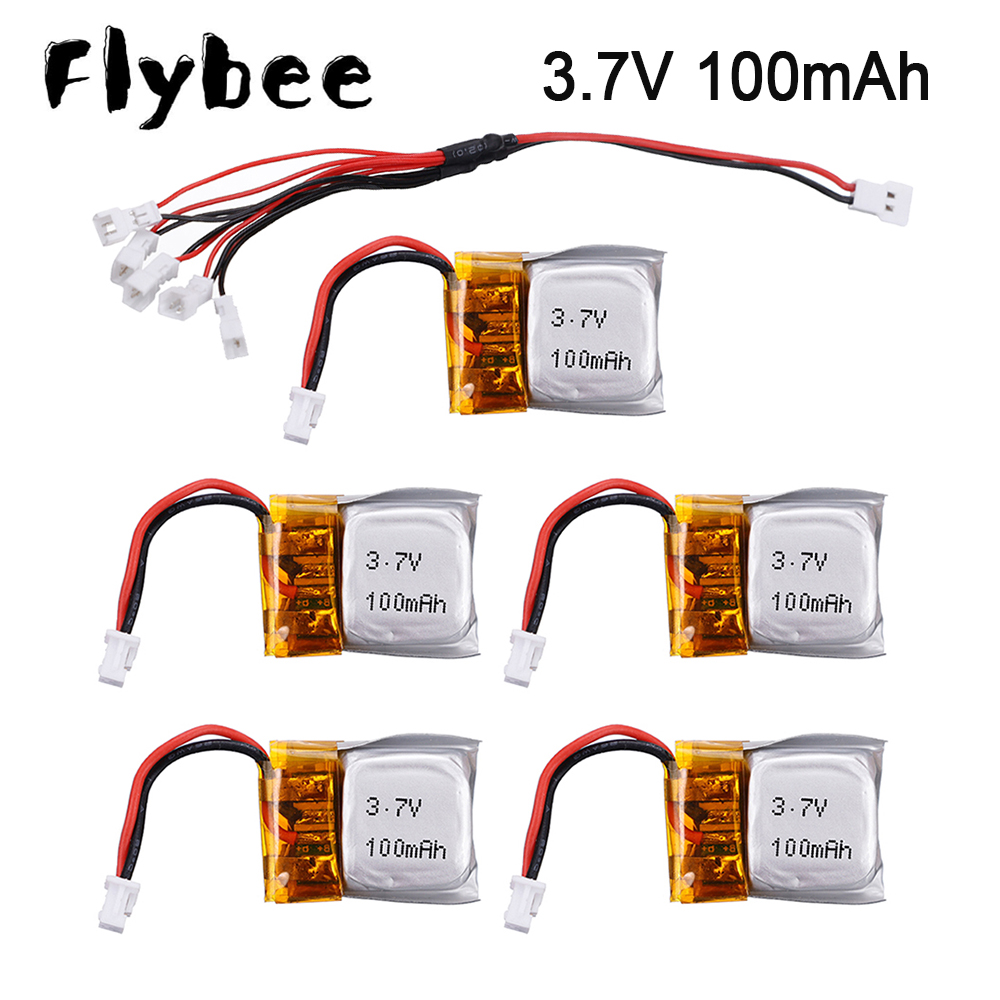 Drone Fq777 Rc Quadcopter - 3,7 v 100 mah Lipo Batterie
