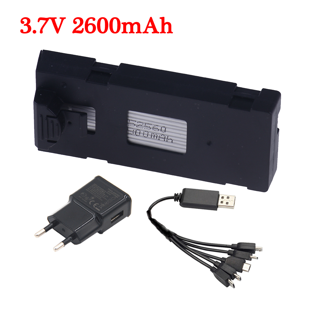 Drone Rc E88 Pro - Upgrade Kapazität 2600 mAh 3,7 V