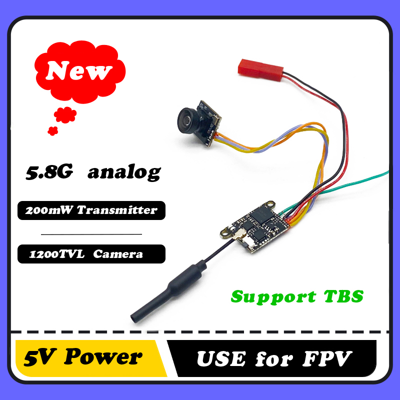 Drone Rc Controller And Receiver - SLONWAKE 5,8G 1200TVL FPV Kamera VTX