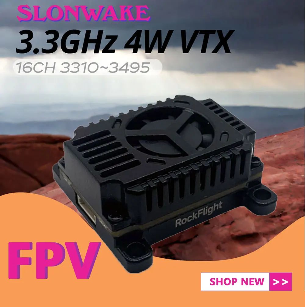 SLONWAKE FPV 3.3G 16CH 4000mW  – Drone Rc Controller And Receiver Bewertung und Preis