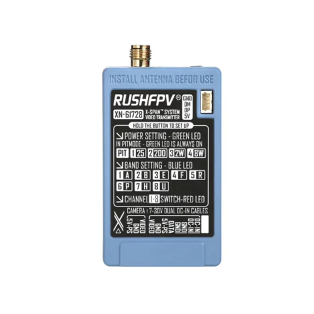 RUSHFPV 6.1‑7.2G 8W X61728 VTX – Drone Rc Controller And Receiver Bewertung und Preis