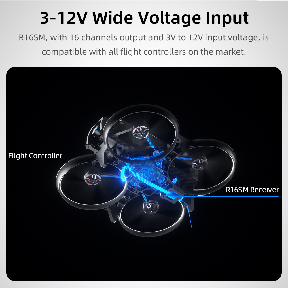 Radiolink R16SM 2,4 G 16 Kanäl – Micro Fpv Quad Bewertung und Preis