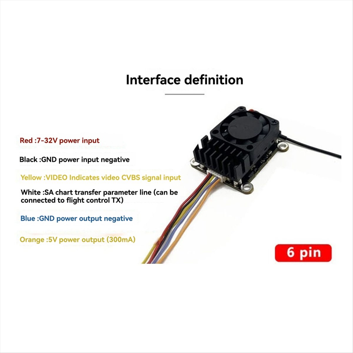 5,8G 2W VTX 2000mW FPV Video S – Drone Rc Fpv Bewertung und Preis