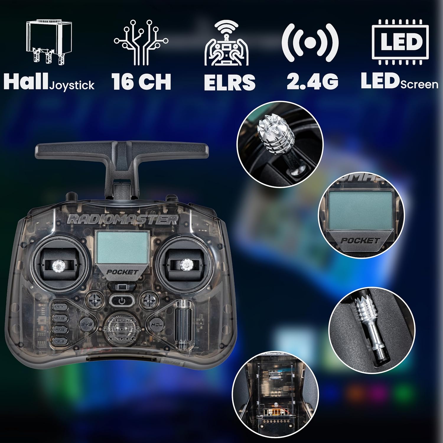 RadioMaster POCKET P16 2.4G Fu – Drone Rc Foldable Bewertung und Preis