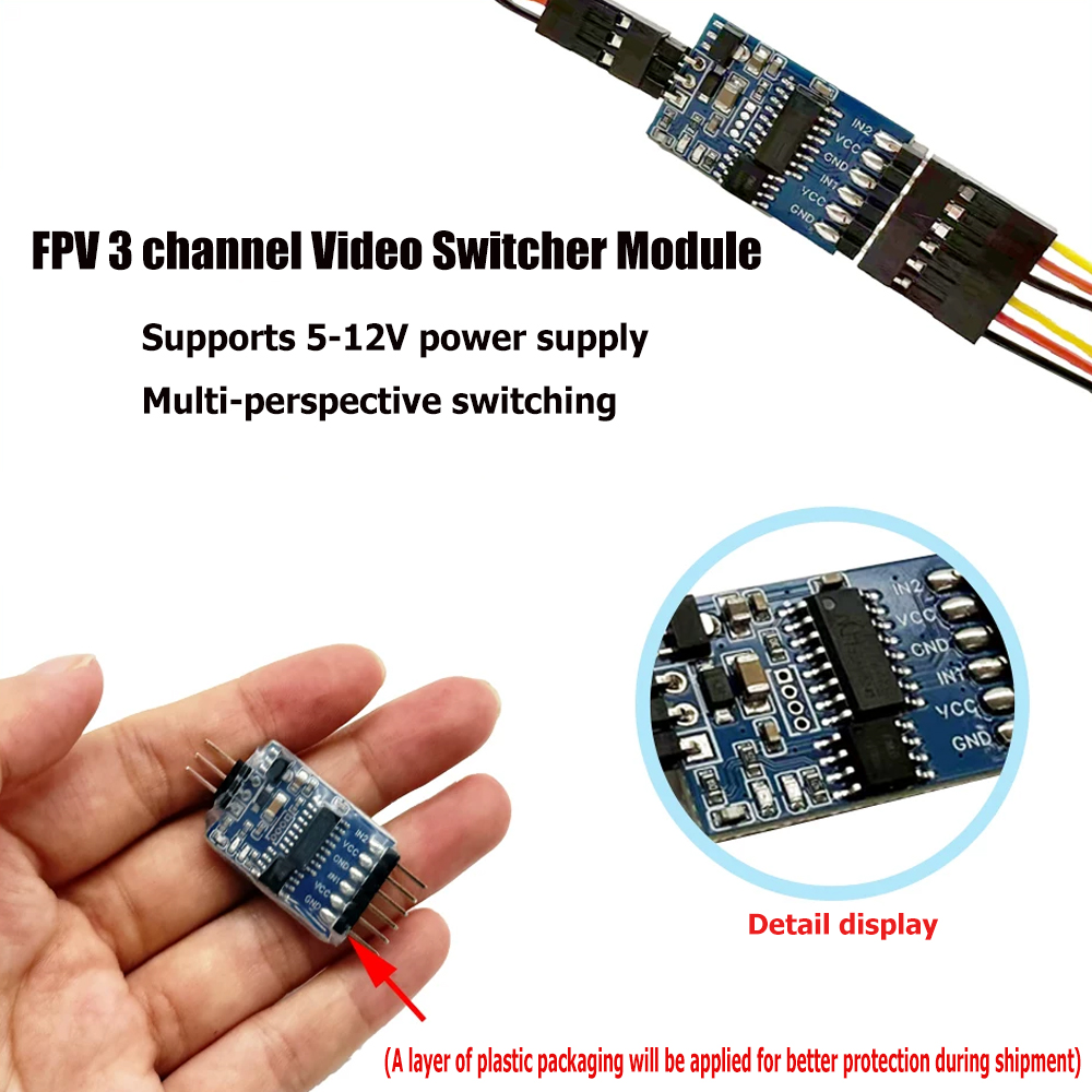 5,8G 3-Kanal-Video-Switcher-Mo – Drone Rc Fpv Bewertung und Preis