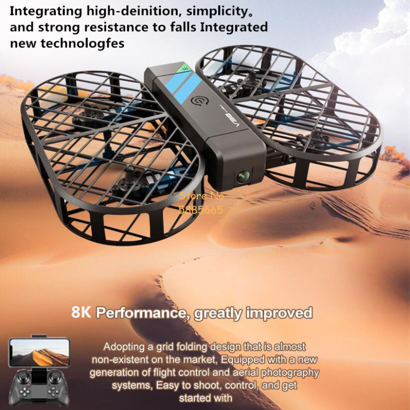 8K HD-Kamera 360° °   Schutz O – Drone Rc Foldable Bewertung und Preis