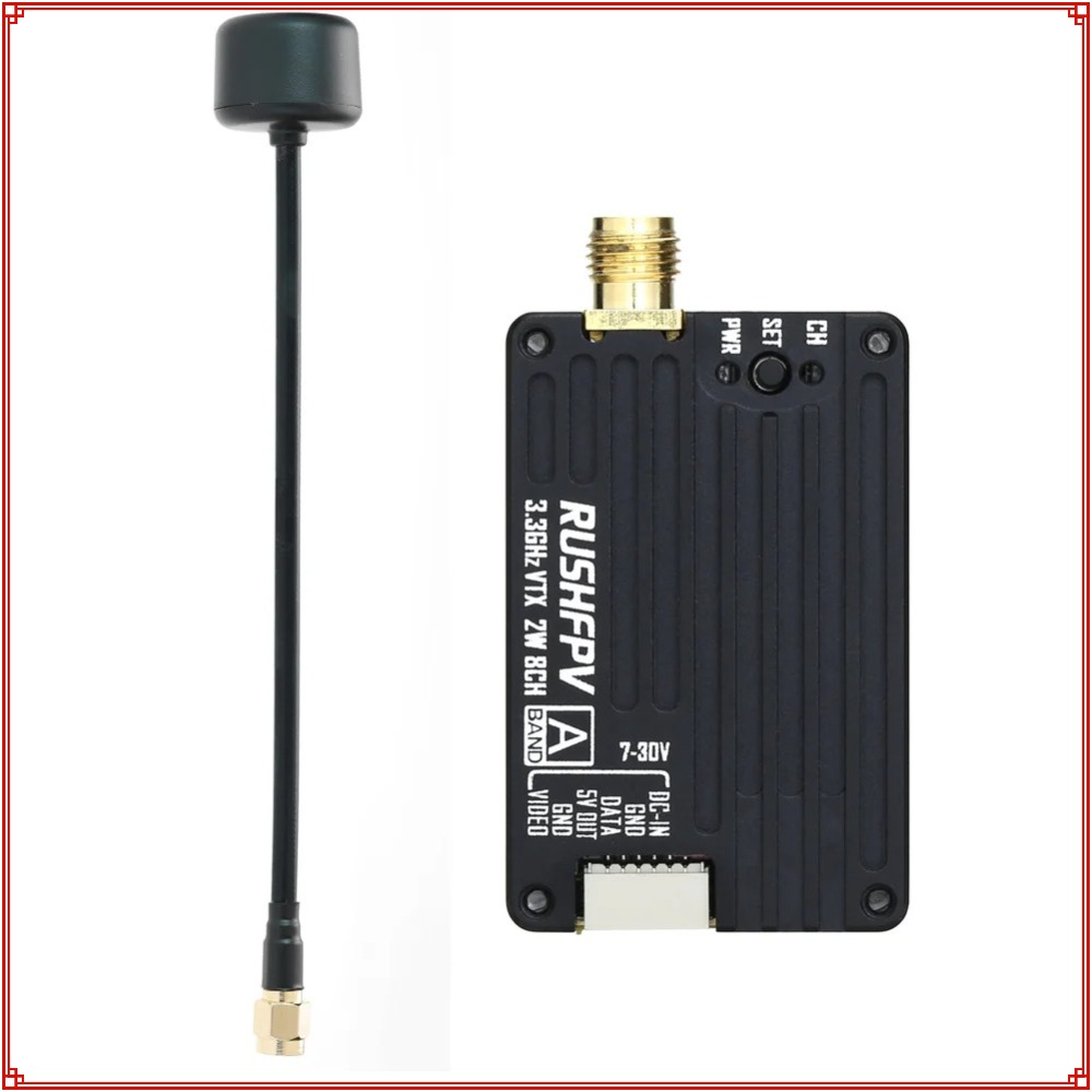 2026 Neuer RUSHFPV 3.3G 2W VTX – Drone Rc Controller And Receiver Bewertung und Preis
