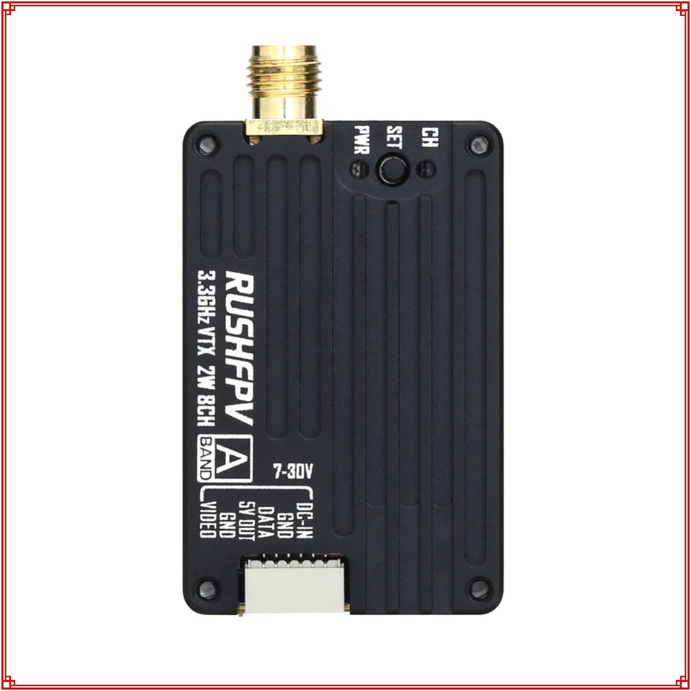 2026 Neuer RUSHFPV 3.3G 2W VTX – Drone Rc Controller And Receiver Bewertung und Preis