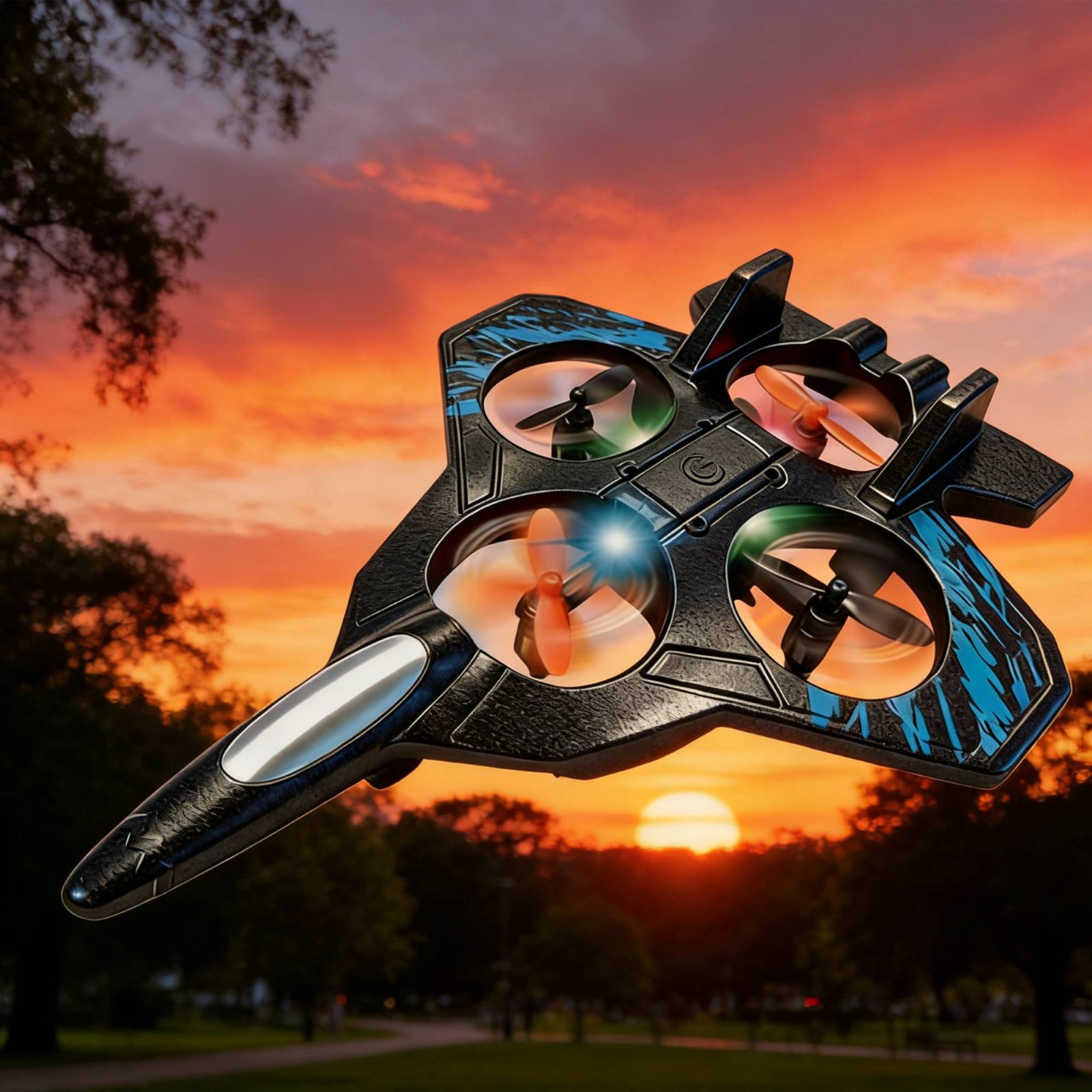 Acrobatische Drohne Sturzsiche – Drone Rc Fighter Jet Bewertung und Preis