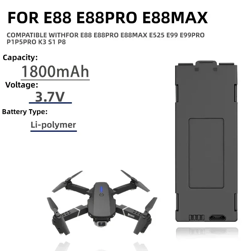 1-10 stücke E99 Pro Drone Batt – Drone Rc E88 Pro Bewertung und Preis