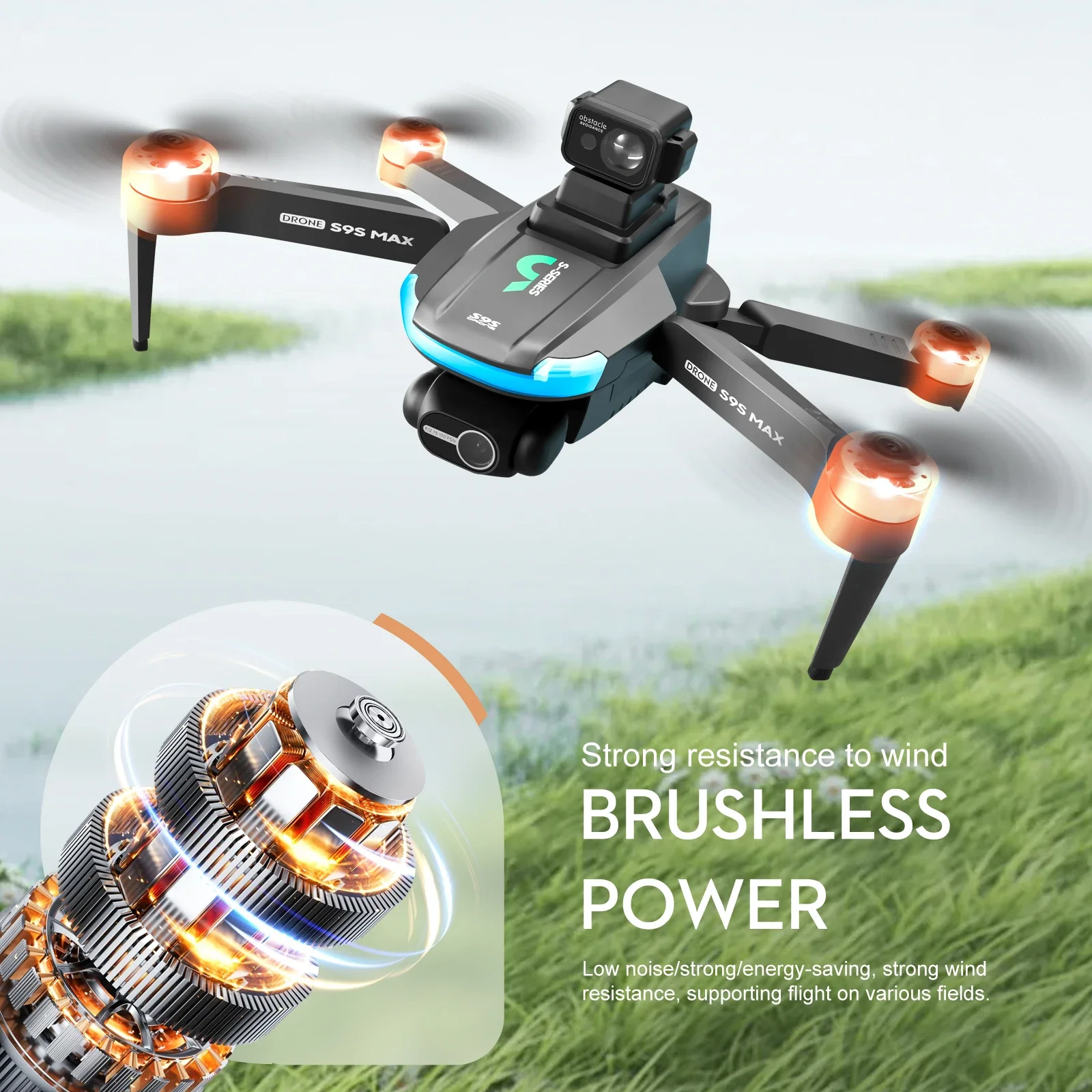 NEUE S9S MAX MINI Drone 4K 2-A – Drone Kf Rc Bewertung und Preis