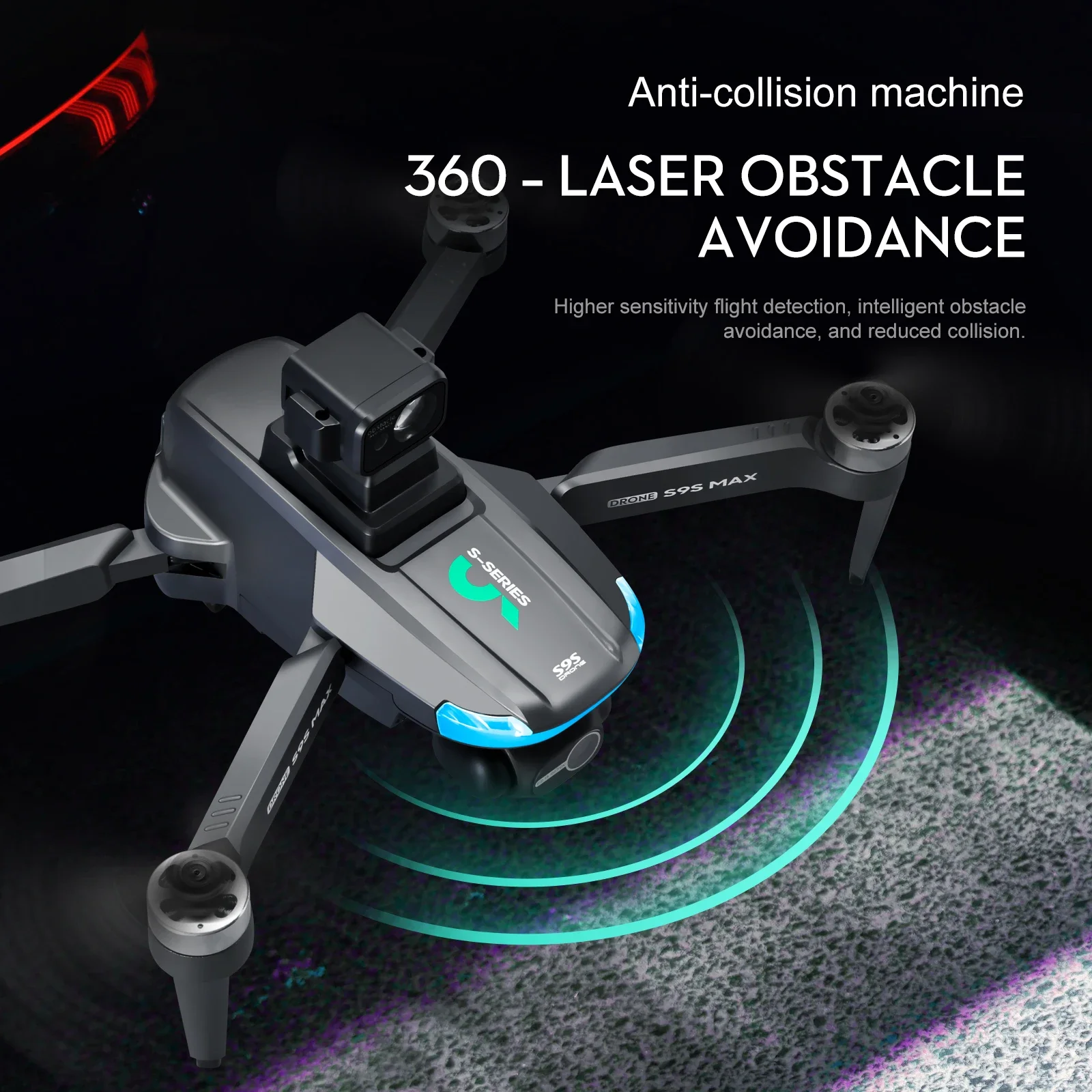 NEUE S9S MAX MINI Drone 4K 2-A – Drone Kf Rc Bewertung und Preis