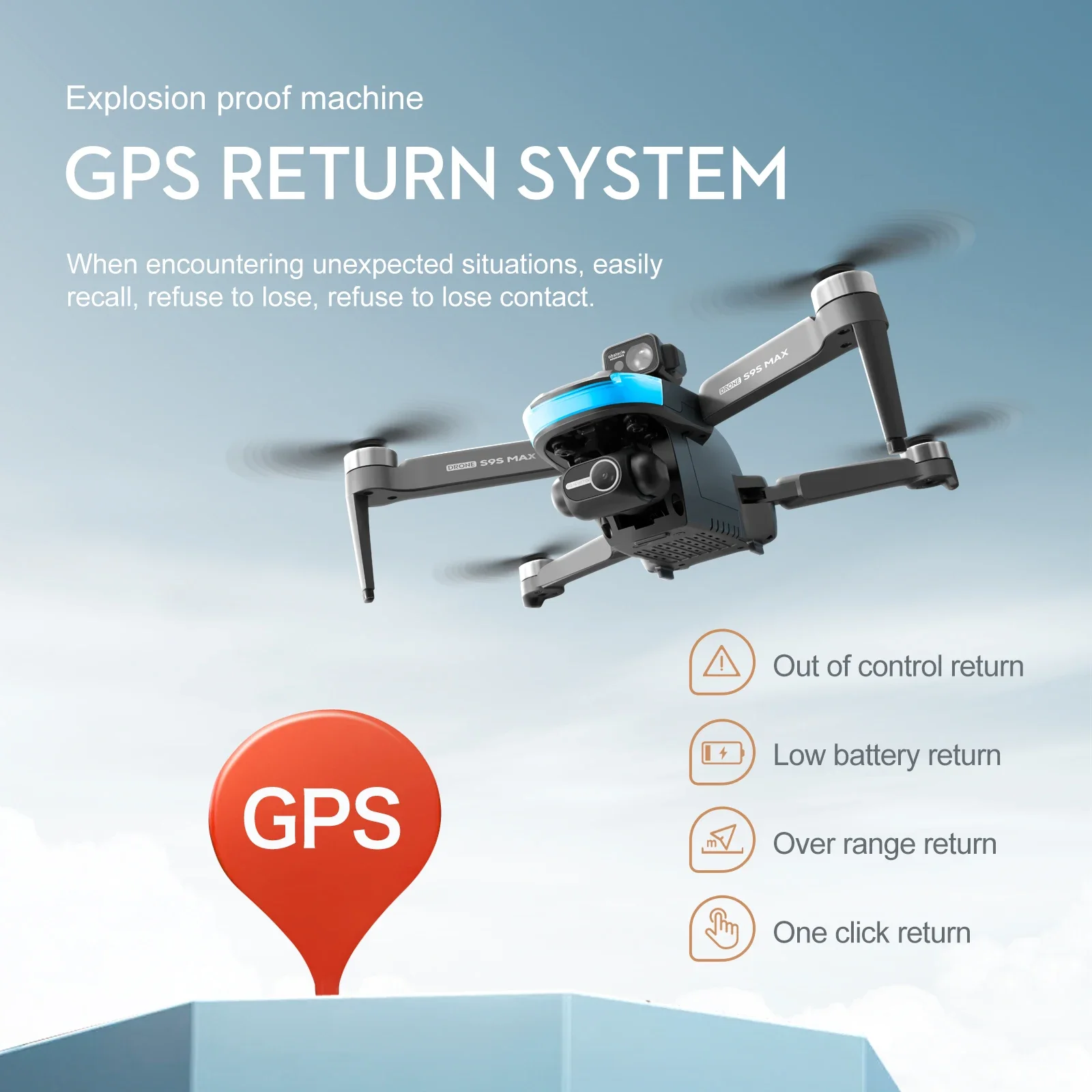 NEUE S9S MAX MINI Drone 4K 2-A – Drone Kf Rc Bewertung und Preis
