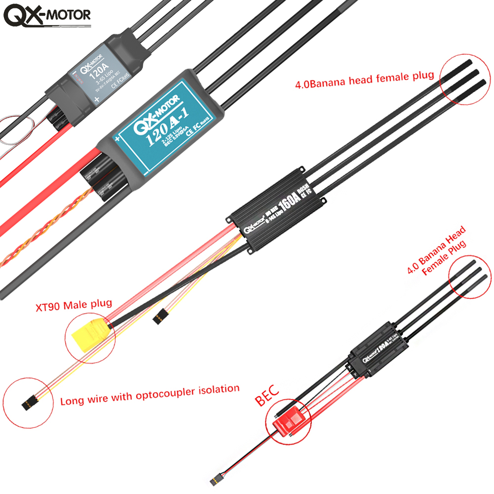 20A-120A Bürstenloser ESC-Gesc – Drone Kf Rc Bewertung und Preis