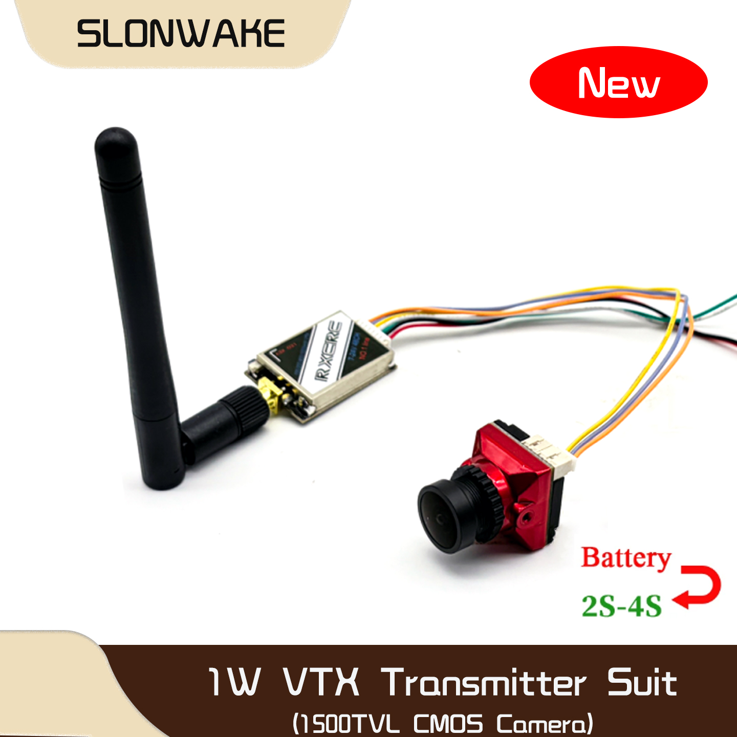 SLONWAKE 5.8G 48CH 1W VTX 100/ – Drone Rc Controller And Receiver Bewertung und Preis