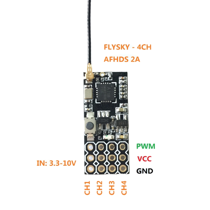 Flysky FS2A Mini-Empfänger 4CH – Drone Rc Mini Bewertung und Preis