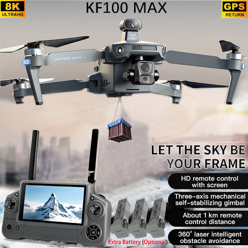 KF100 MAX GPS Drone 4K Kamera  – Drone Rc With Screen Bewertung und Preis