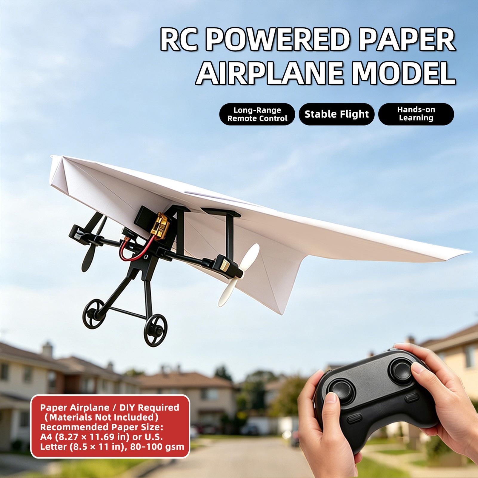 DIY RC Papierflugzeug-Bausatz  – Flight Controller Bewertung und Preis