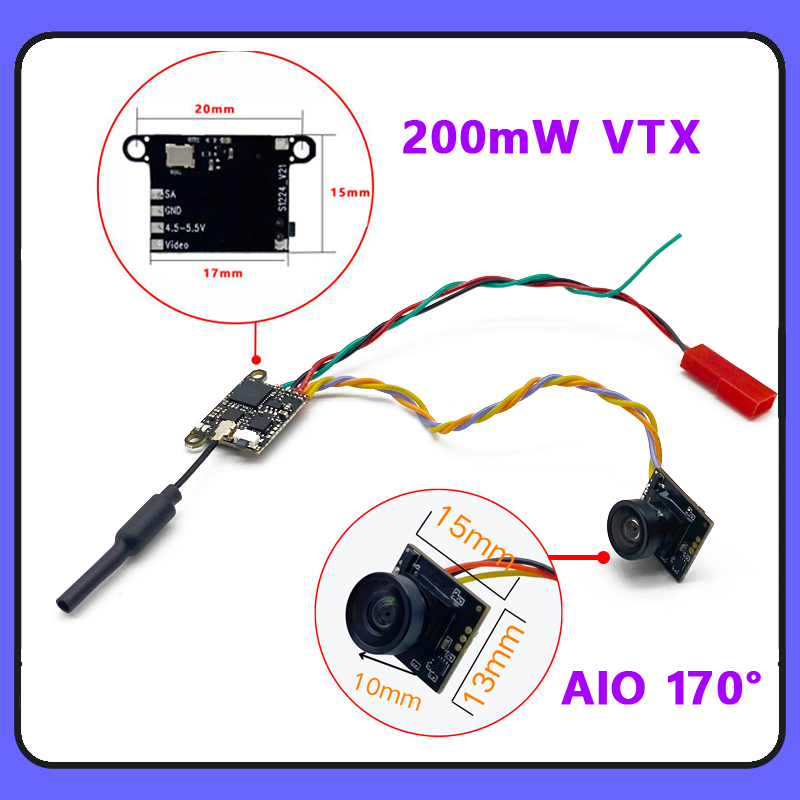 SLONWAKE 5,8G 1200TVL FPV Kame – Drone Rc Controller And Receiver Bewertung und Preis