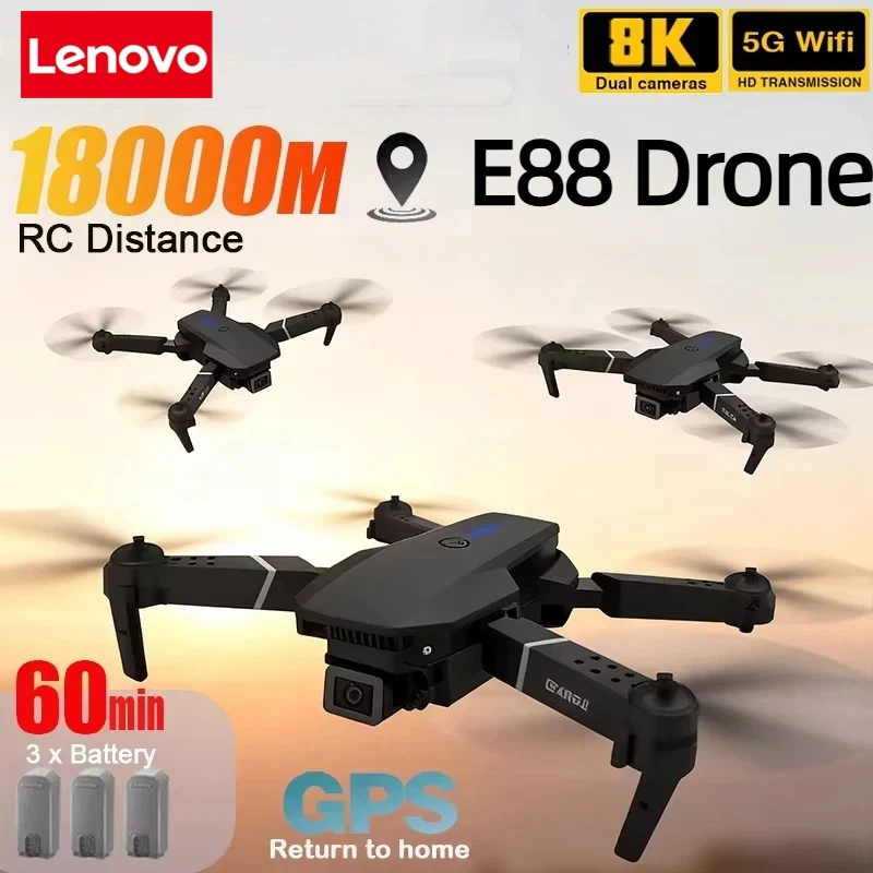 Lenovo Neue E88 Pro WIFI FPV D – Drone Rc E88 Pro Bewertung und Preis
