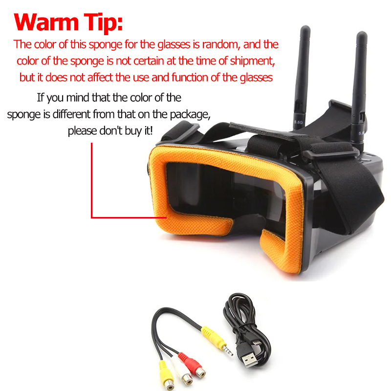 VR009 FPV-Videobrille, 3 Zoll, – Drone Rc With Screen Bewertung und Preis