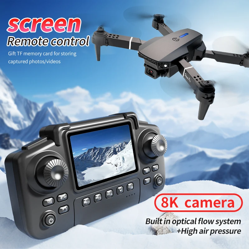 E88 PRO Drohne mit Bildschirm, – Drone Rc E88 Pro Bewertung und Preis